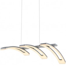 Φωτιστικό Κρεμαστό LED 33W 230V 2310lm Θερμό Φως σε Ασημί 955MARCELLA3R